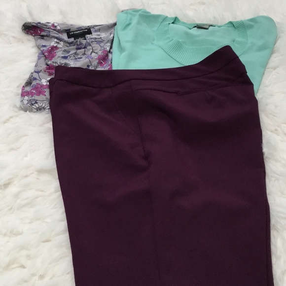 Worthington- Women’s Wine Pants - Picture 8 of 8